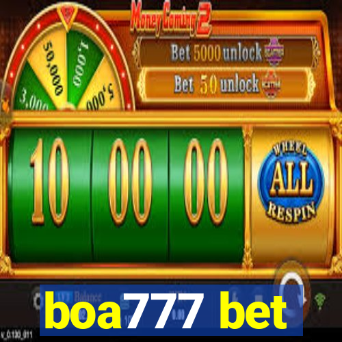 boa777 bet